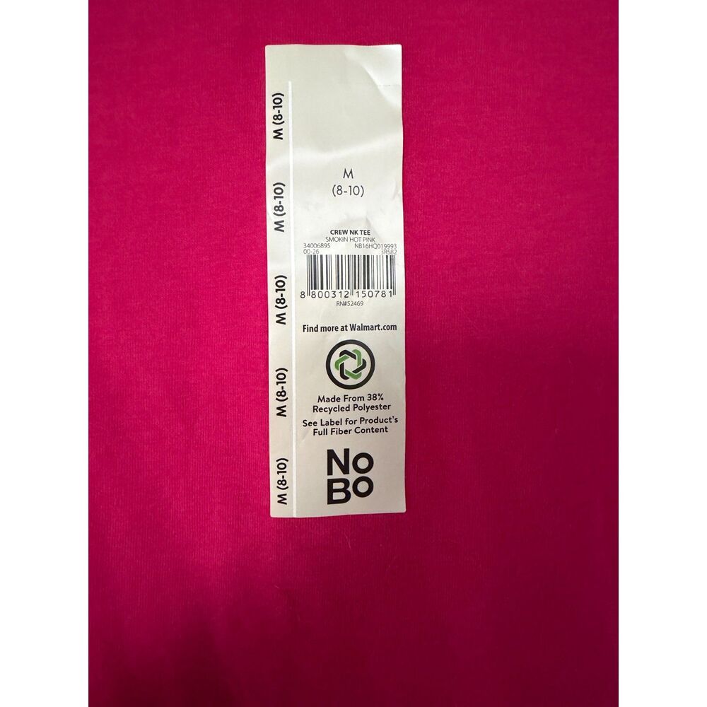 No Boundaries Pink Basic Tee - Picture 3 of 5
